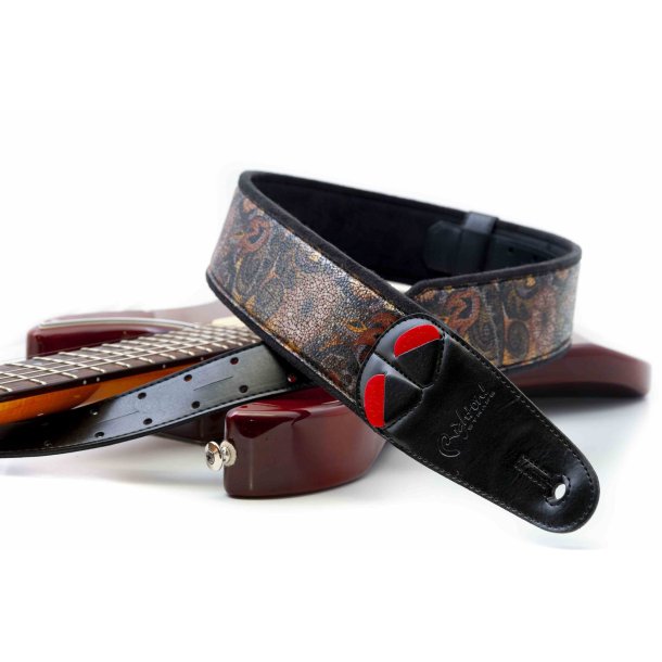 RightOn! Crunch black Guitar Strap